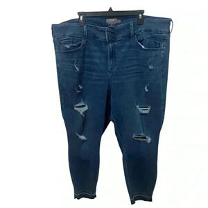 Torrid Super Soft Distressed Jegging Size 24